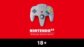 Nintendo 64™ - Nintendo Switch Online 18+ 【Nintendo Switch Online + 擴充包 加入者限定】