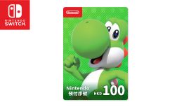 Nintendo預付序號HKD 100