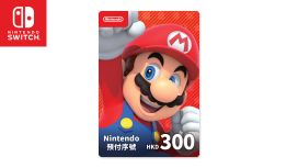 Nintendo預付序號HKD 300