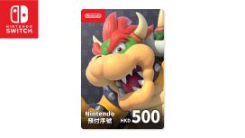 Nintendo預付序號HKD 500